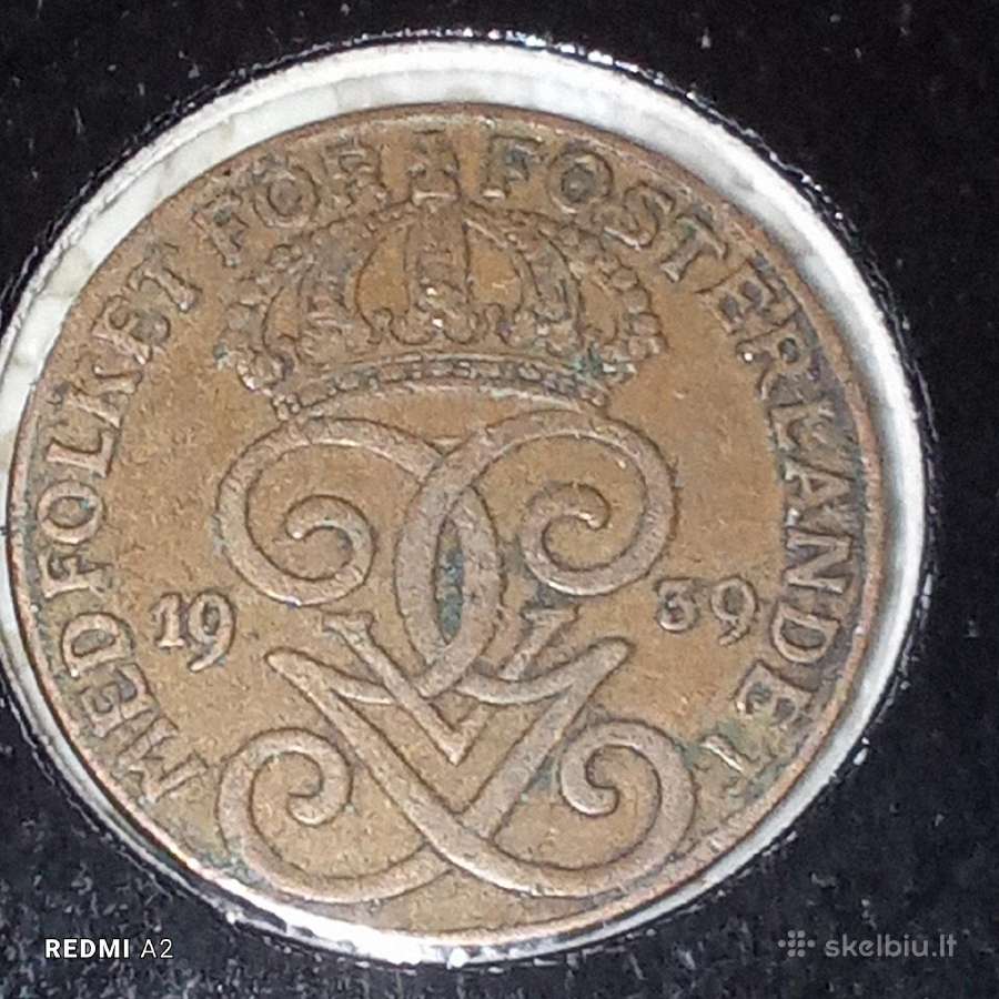Švedija 2 erės 1939