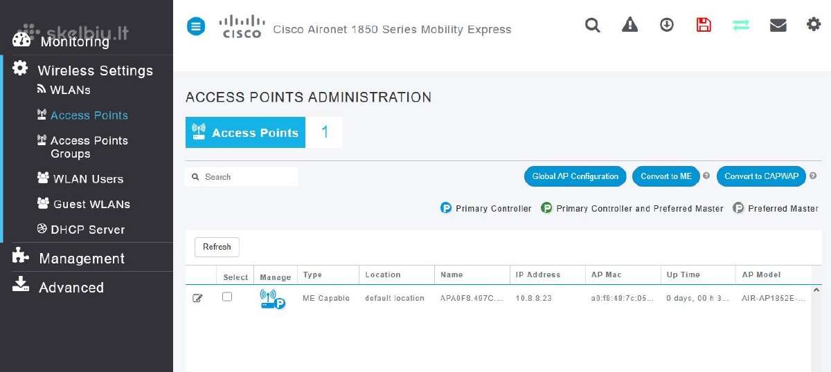 Cisco WiFi Ap Aironet Ap1852 - nuotraukos Nr. 4