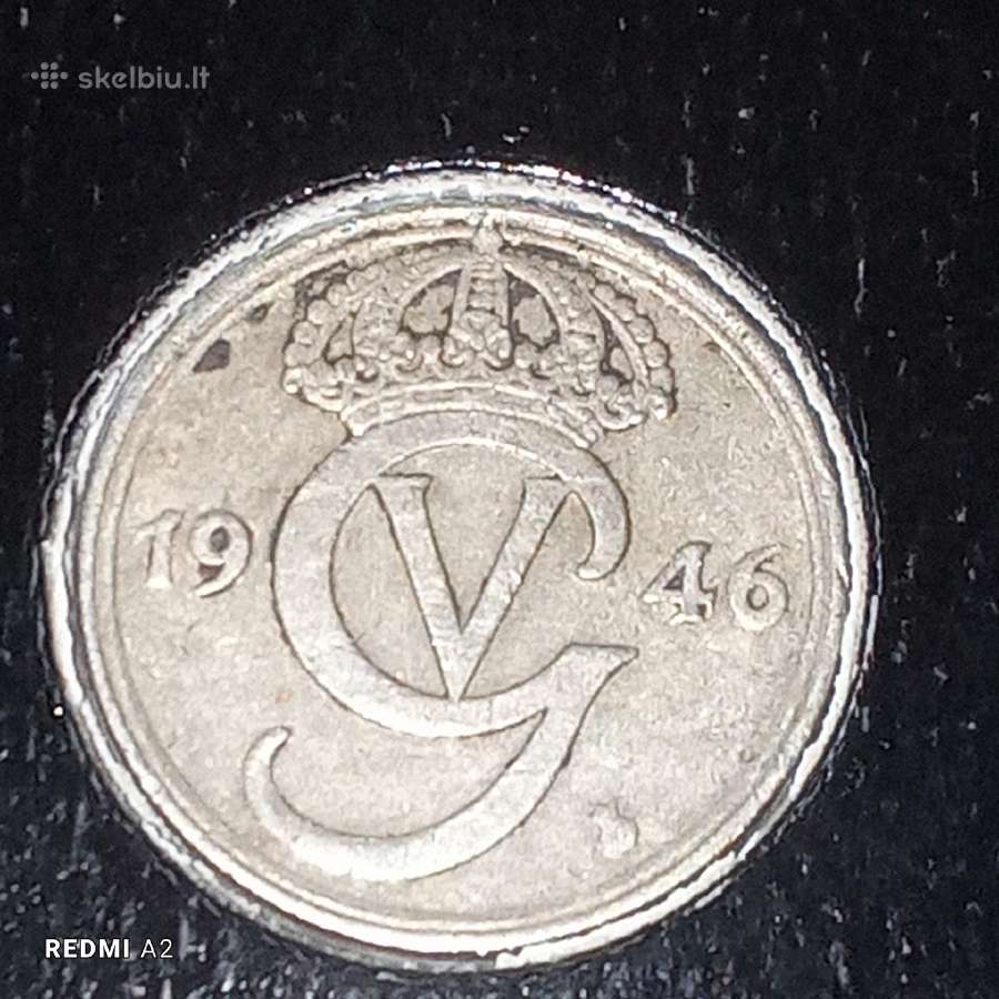 Švedija 25 erės 1946