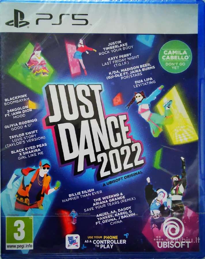 Ps5 žaidimai Just Dance ir Verdun Western Front