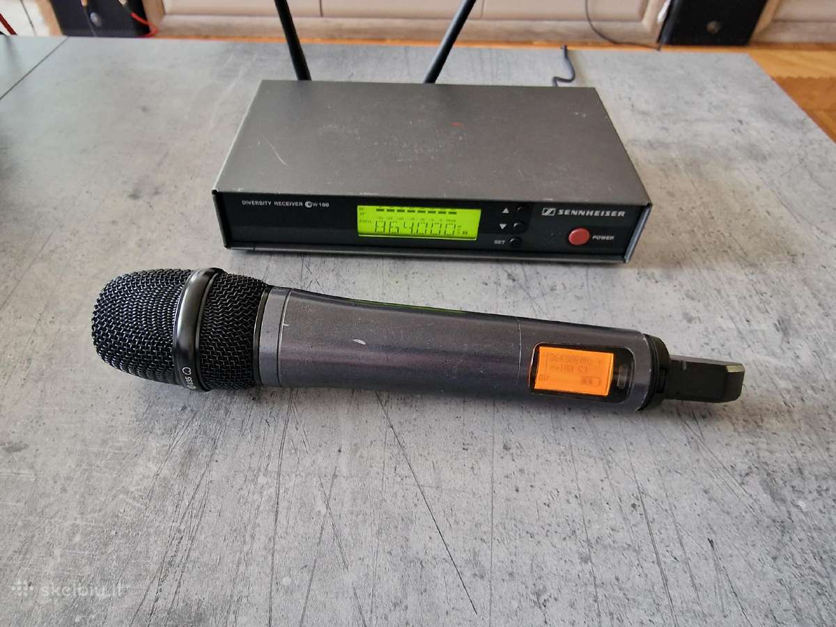 Sennheiser ew100 mikrofonas