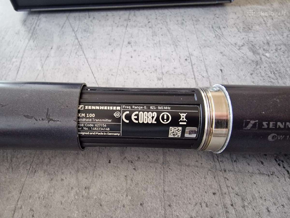 Sennheiser ew100 mikrofonas - nuotraukos Nr. 3