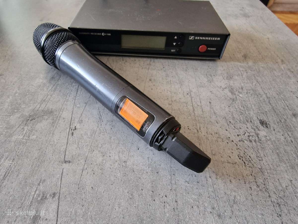 Sennheiser ew100 mikrofonas - nuotraukos Nr. 5