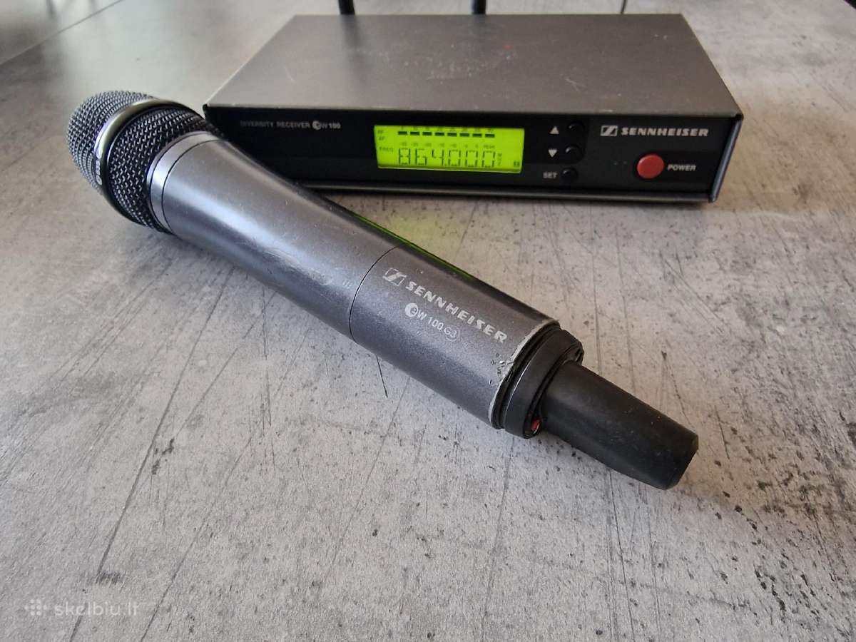 Sennheiser ew100 mikrofonas - nuotraukos Nr. 6