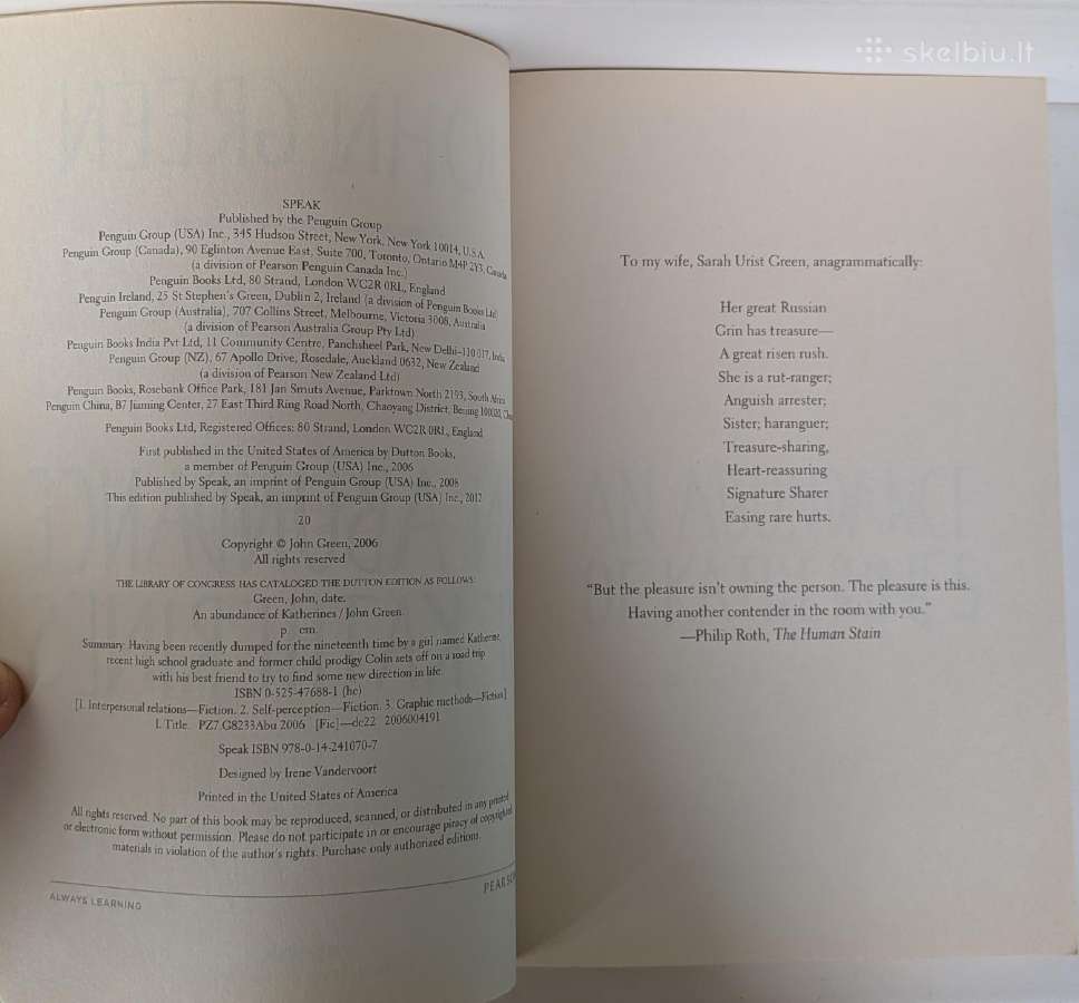 An abundance of Katherines - nuotraukos Nr. 4
