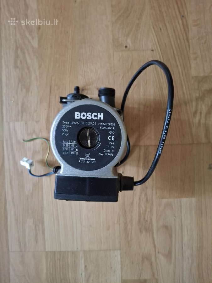 Junkers Euroline Bosch cirkuliacinis siurblys
