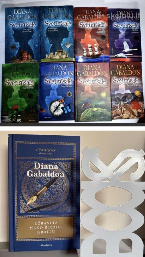 Diana Gabaldon "Svetimšalė" serija