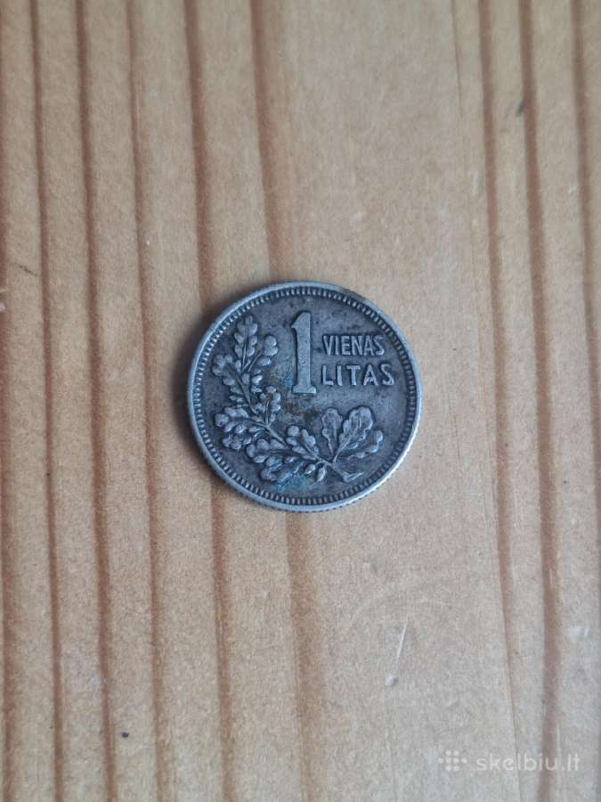1 litas 1925 Lietuva sidabras