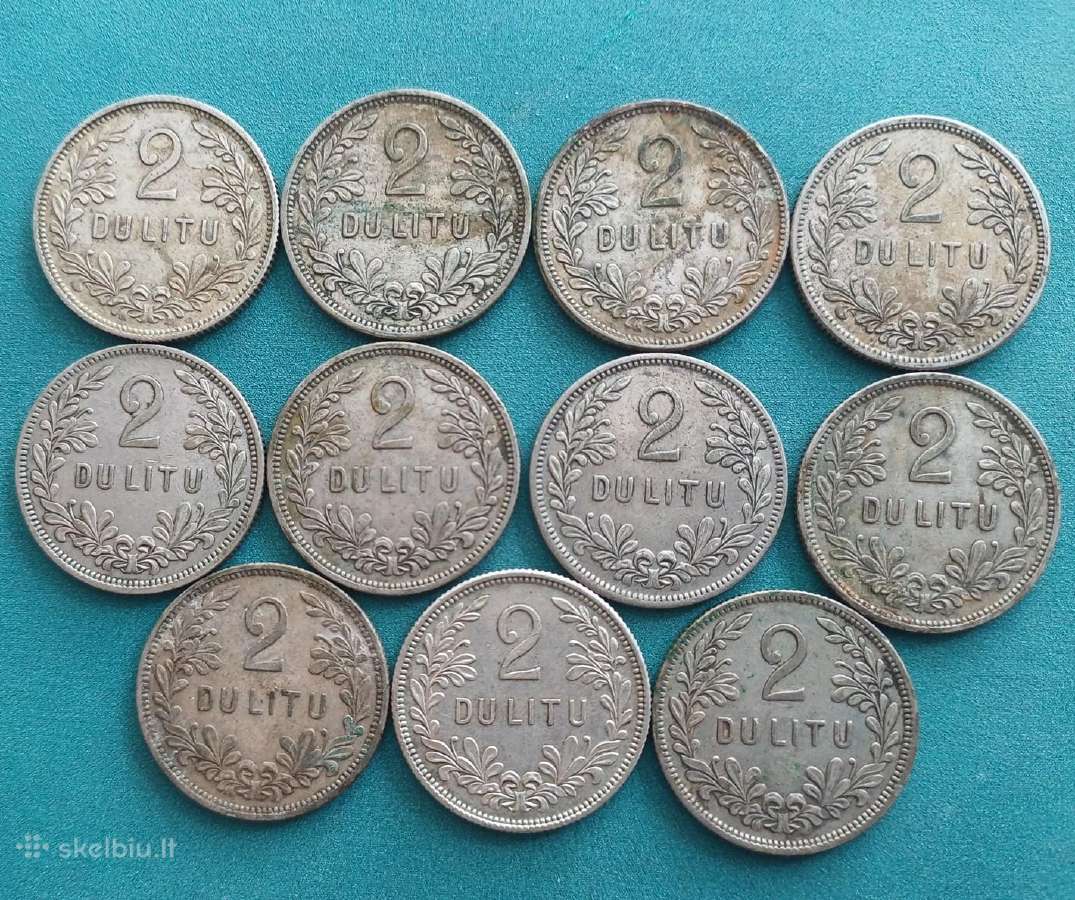 2 litai 1925 m. Lietuva