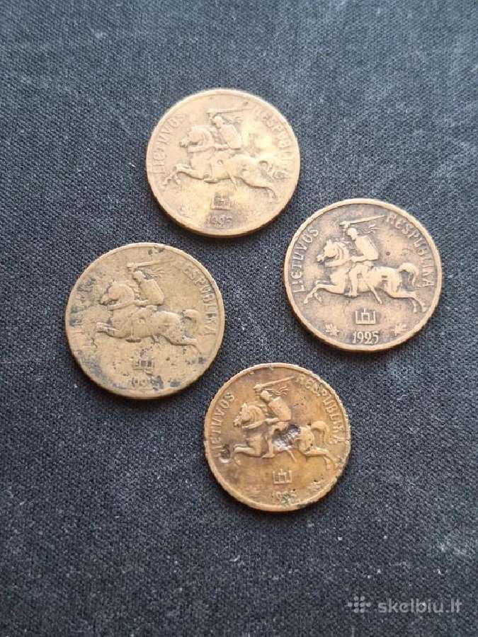 Tarpukario 1925 Lietuvos centų rinkinys - nuotraukos Nr. 2