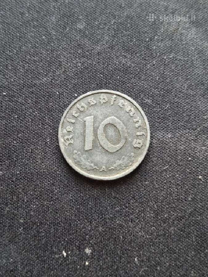 10 Reichspfennig 1942 A