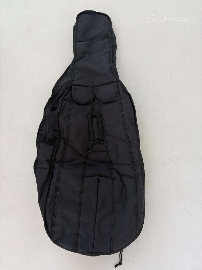Naujas violončelės dėklas