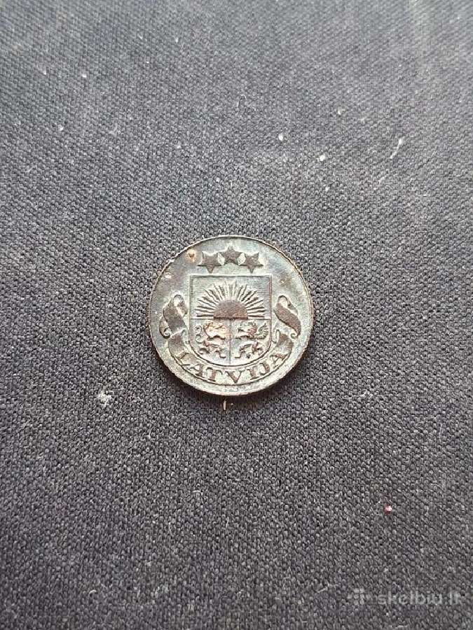 1 Santims 1928 Latvija - nuotraukos Nr. 2