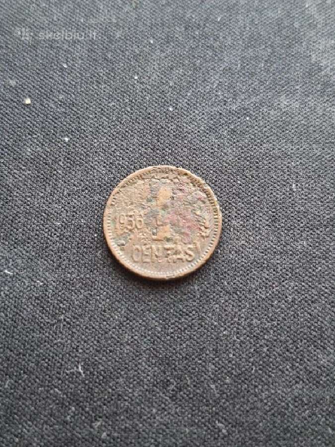 1 Centas 1936 Lietuva