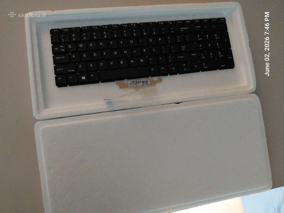 Nauja/nenaudota Us laptop keyboard Hp Probook