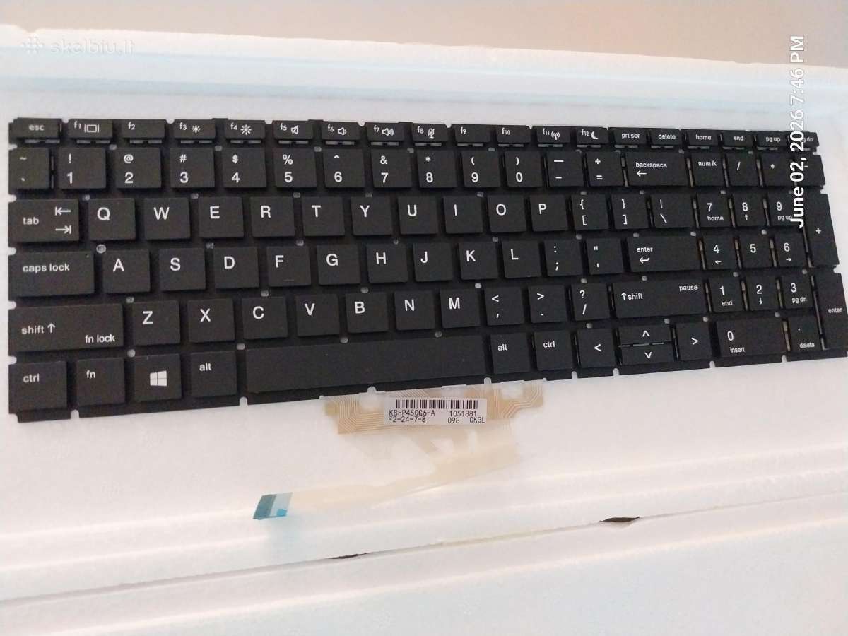 Nauja/nenaudota Us laptop keyboard Hp Probook - nuotraukos Nr. 2