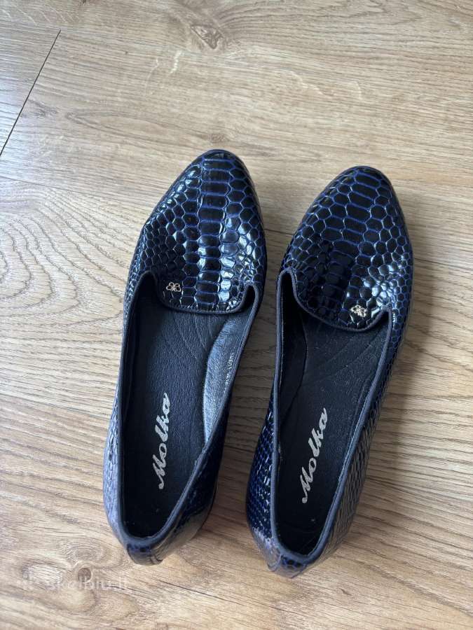 Išskirtiniai „molka“ natūralios odos batai