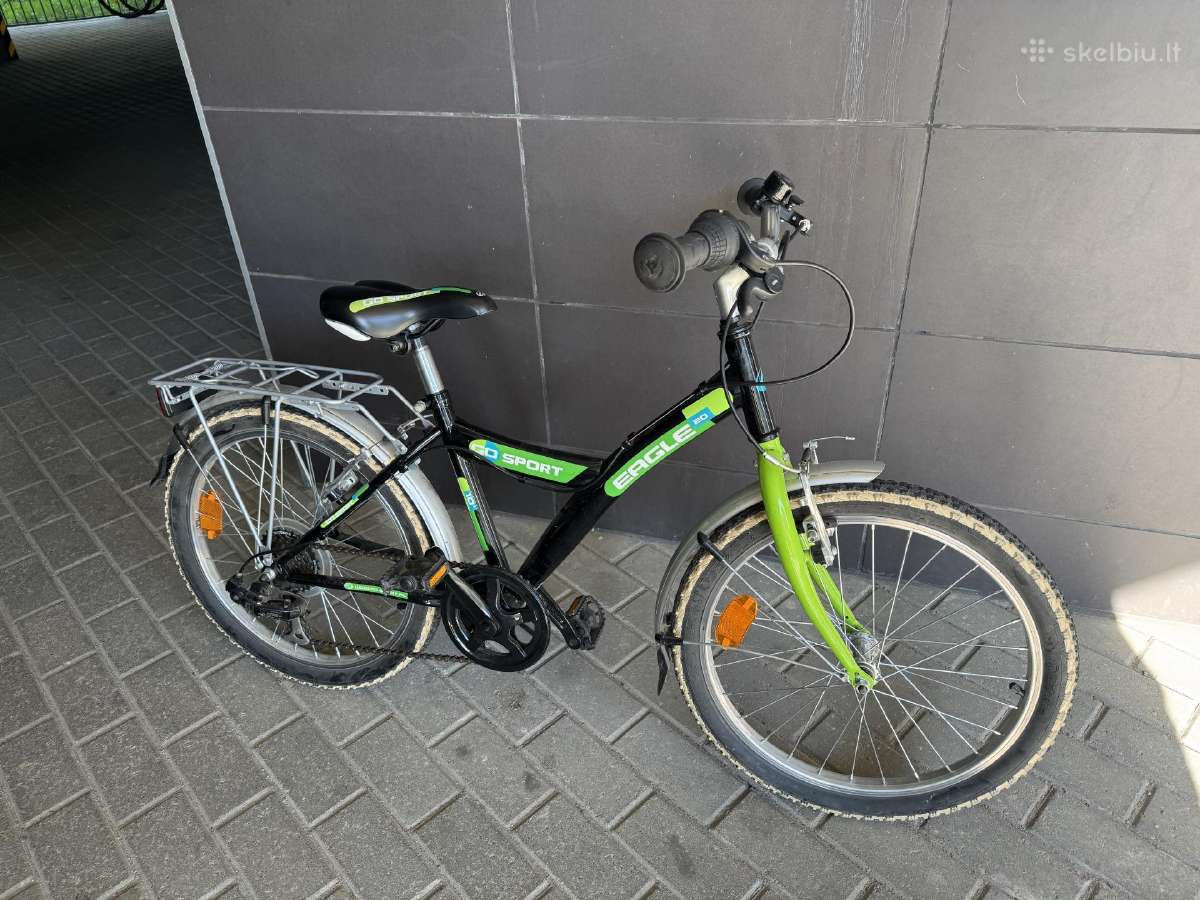 Paaugliškas dviratis Go Sport Eagle 20 colių ratai