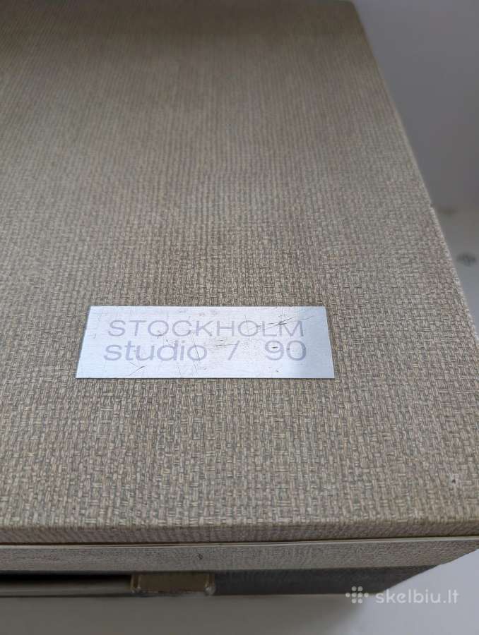 Stockholm Studio 90 veikiantis retro patefonas - nuotraukos Nr. 12
