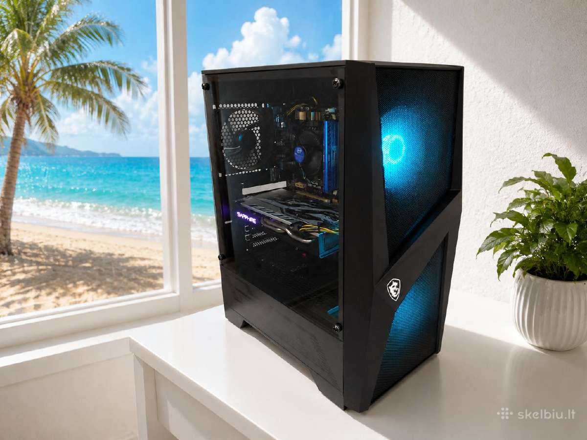 Žaidimų kompiuteris i7-4770k / Rx 570 4gb