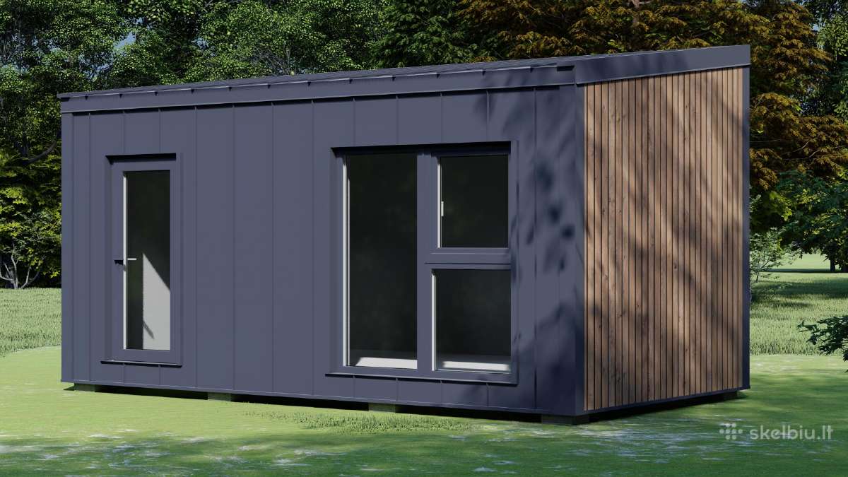 Modulinis Namelis B klasė 15,6 m²