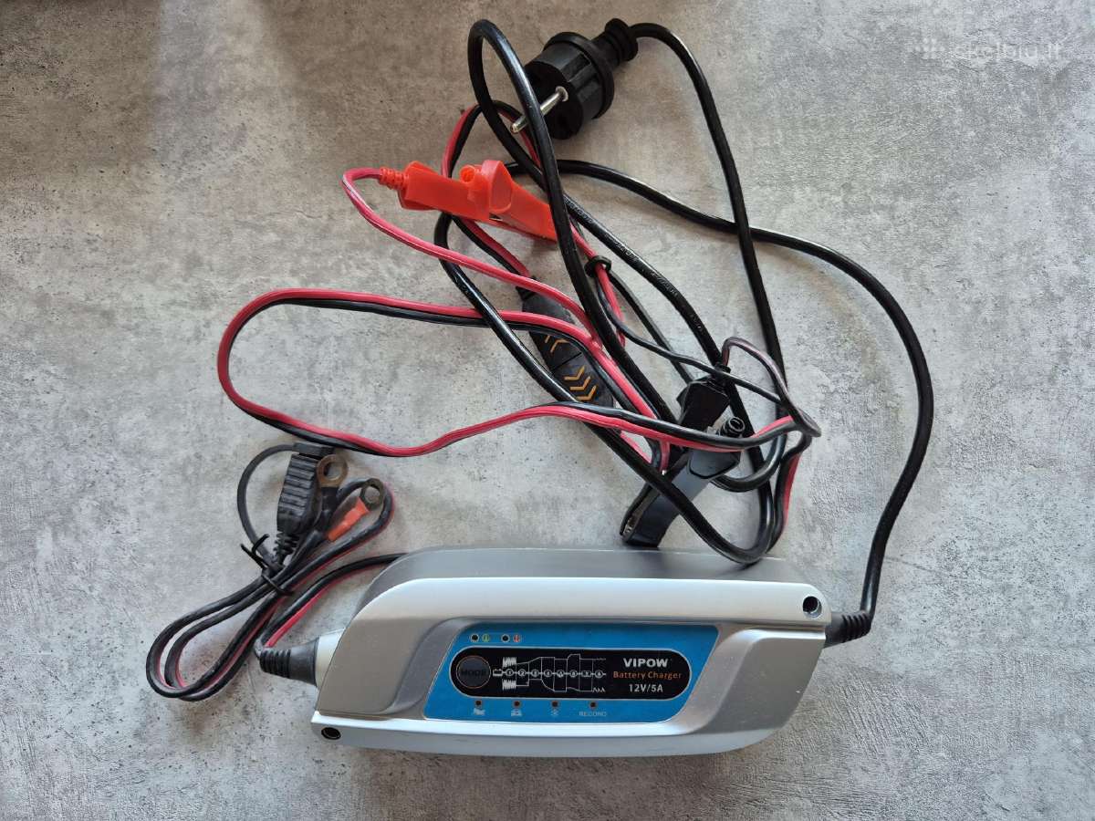 Baterijos pakrovėjas Vipow 8-stage battery charger - nuotraukos Nr. 3