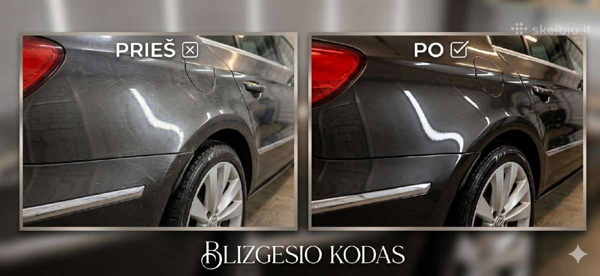 Automibilių poliravimas Pigiau