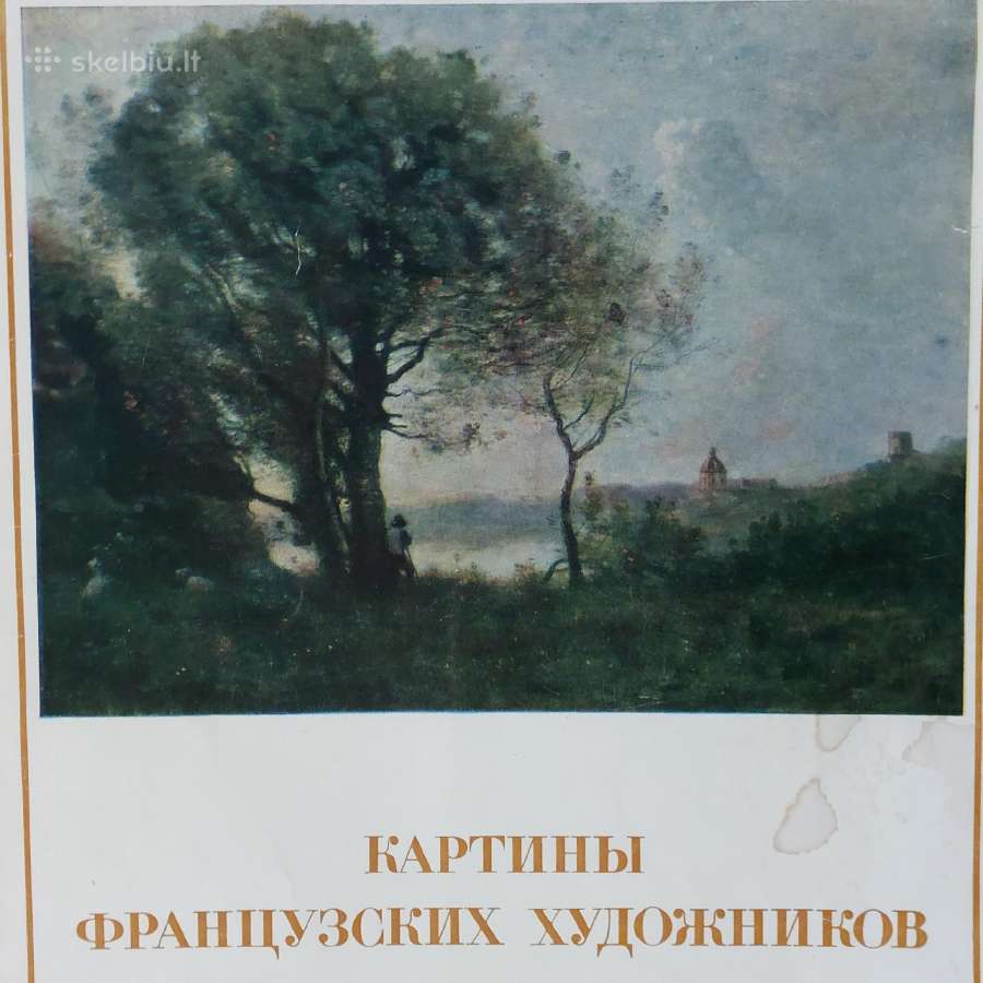 Prancūzijos tapytojai XIX a. - darbų reprodukcijos - nuotraukos Nr. 15