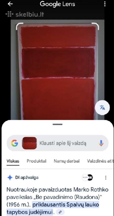 Naujas paveikslas, 100cm 70cm - nuotraukos Nr. 4