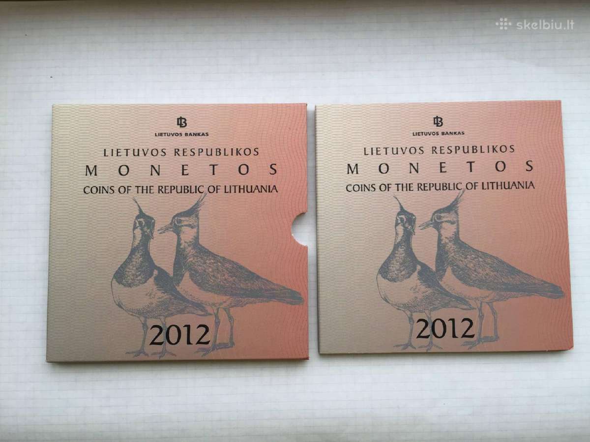 2012 Lietuvos monetų rinkinys