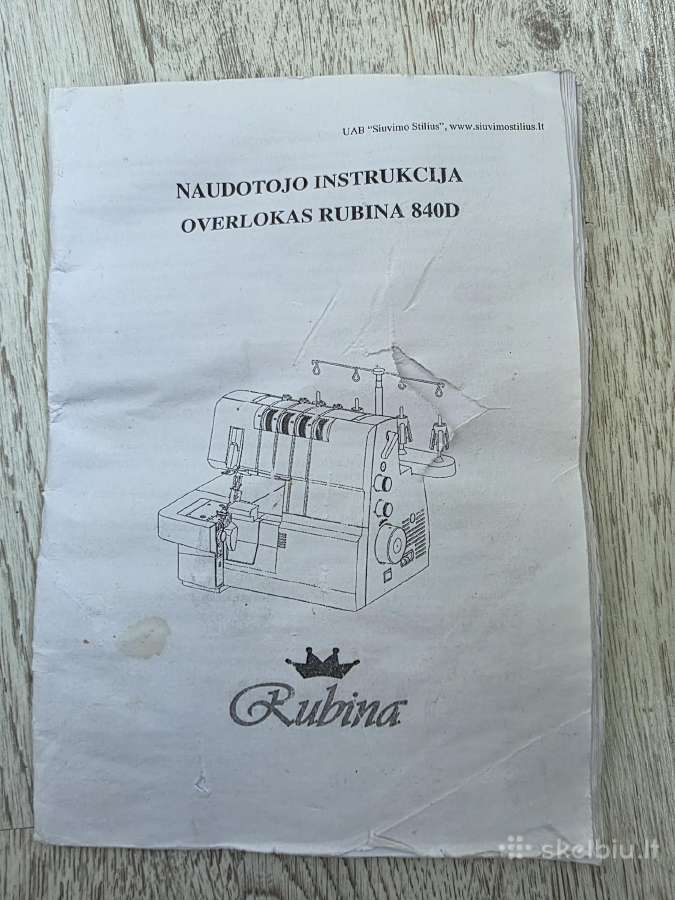 Siuvimo mašina - nuotraukos Nr. 3
