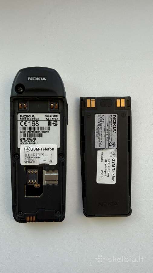 Originalus Mercedes-benz Nokia 6310i - nuotraukos Nr. 7