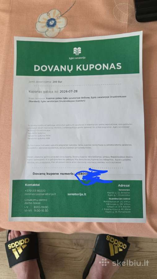 Parduotu už 50 evro