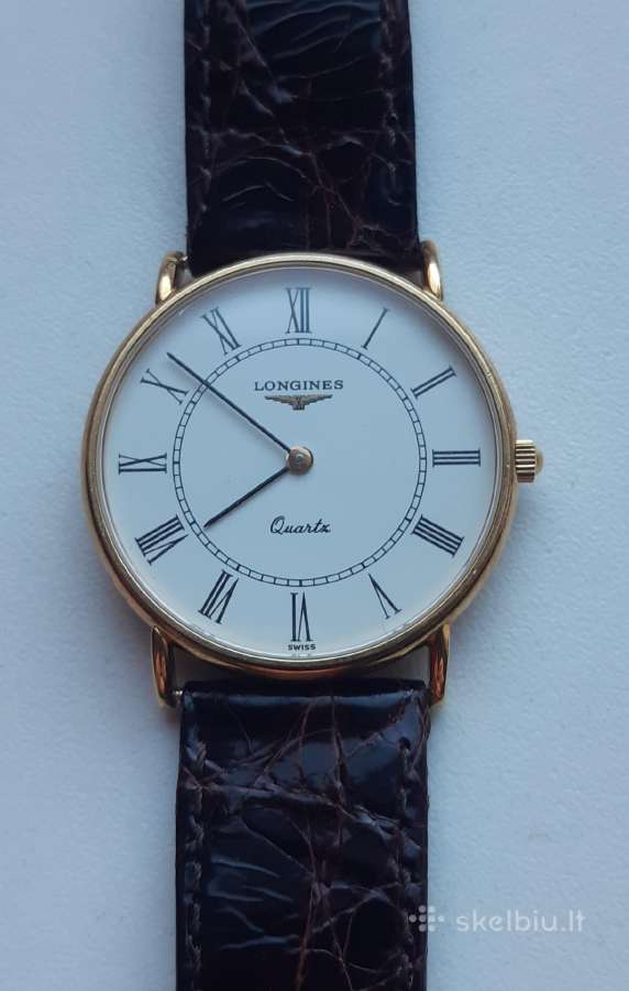 Longines auksinis laikrodis 750praba - nuotraukos Nr. 4