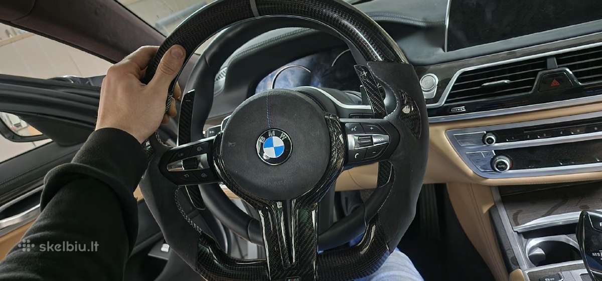 Bmw F-serijos Carbon fiber/alcantara vairas. - nuotraukos Nr. 7
