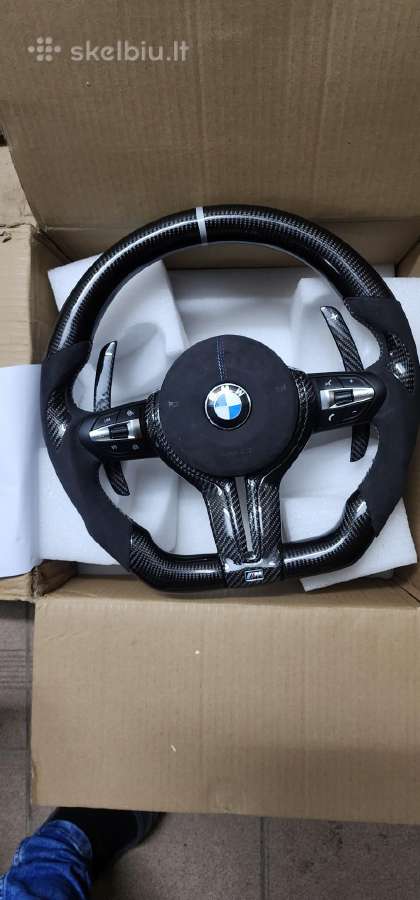 Bmw F-serijos Carbon fiber/alcantara vairas. - nuotraukos Nr. 8