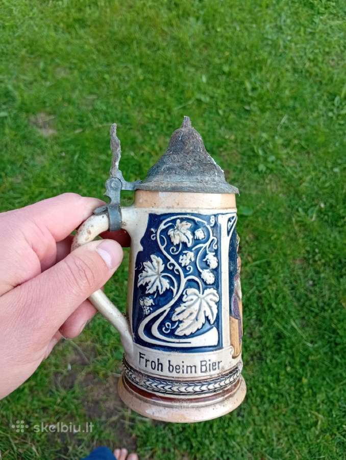 Vintažinis vokiškas puodelis