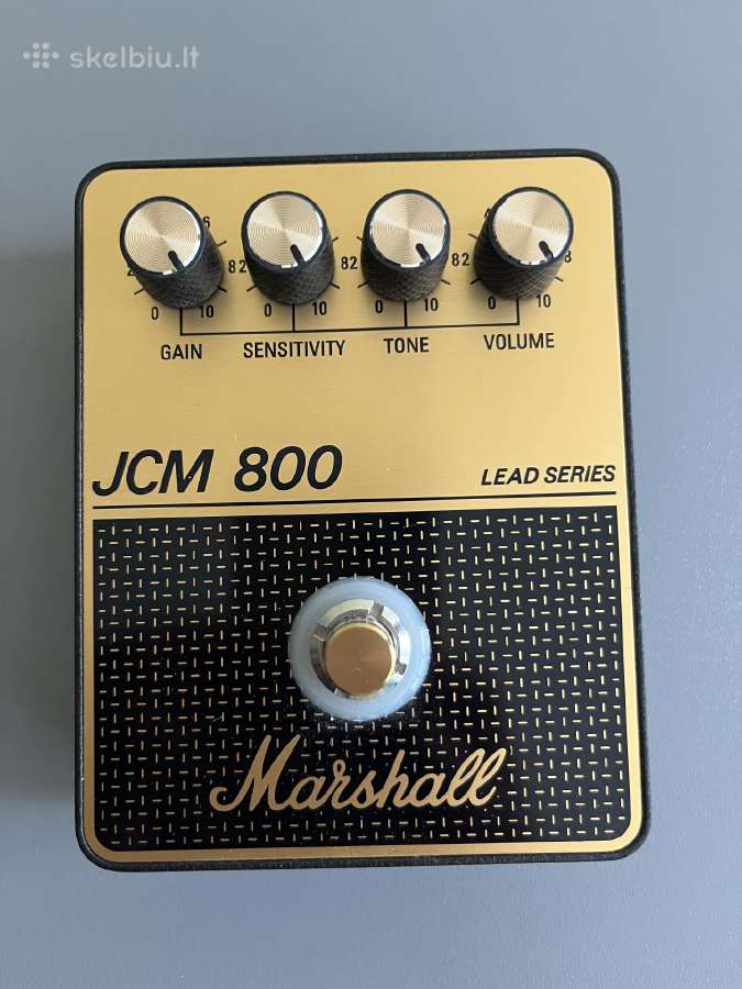 Marshall jcm 800 elektrines gitaros pedalas