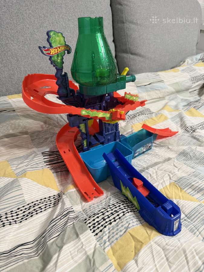 Hot Wheels trasa Color Splash Science Lab - nuotraukos Nr. 7