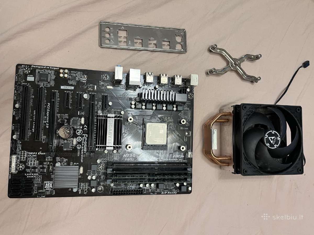 Pc komplektas motherboar,RAM,cpu,cpu cooler