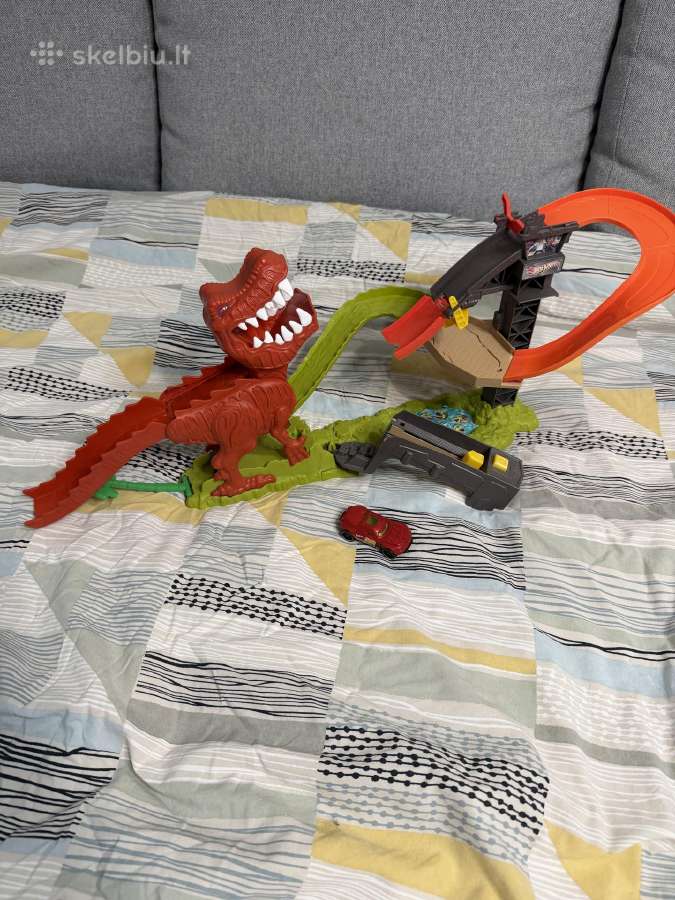 Hot Wheels rinkinys T-rex Takedown
