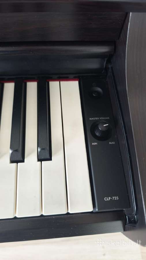 Yamaha Clavinova Clp 725 skaitmeninis pianinas - nuotraukos Nr. 4