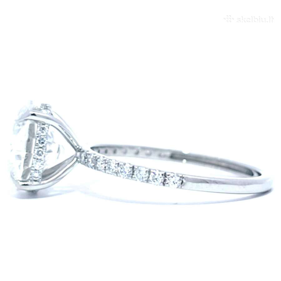 Sužadetuvių žiedas su LG briliantu (3,33ct) - nuotraukos Nr. 8