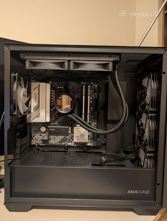 Pc Ryzen 7700x, Radeon 9070, Nzxt - nuotraukos Nr. 7