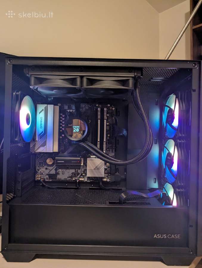 Pc Ryzen 7700x, Radeon 9070, Nzxt - nuotraukos Nr. 8