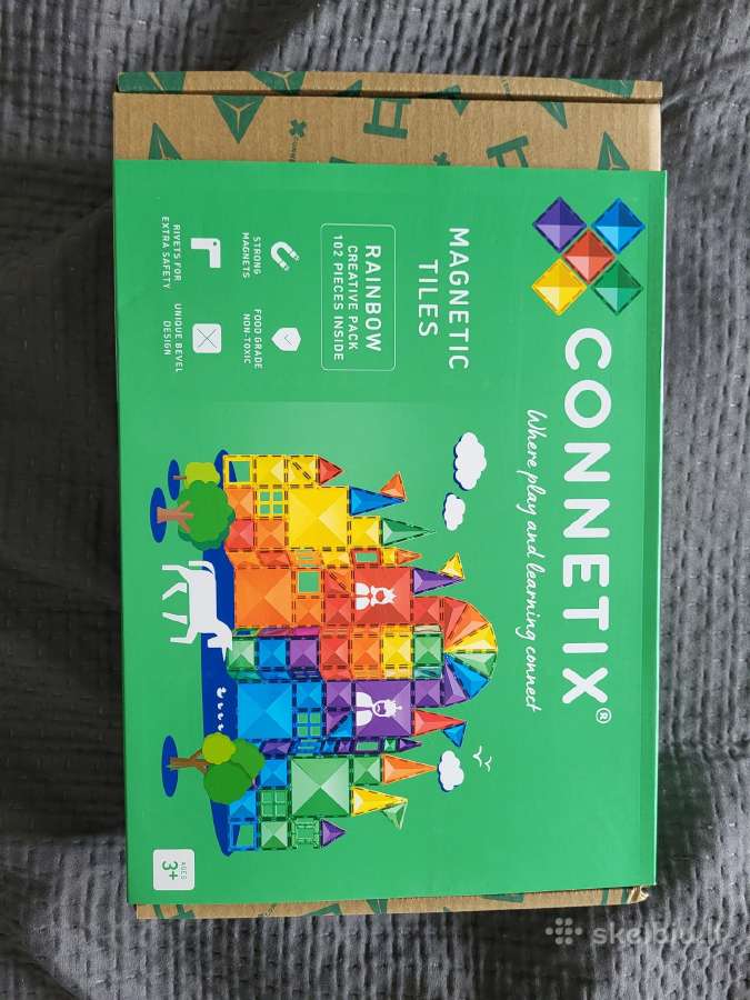 Naujas Connetix magnetinis konstruktorius
