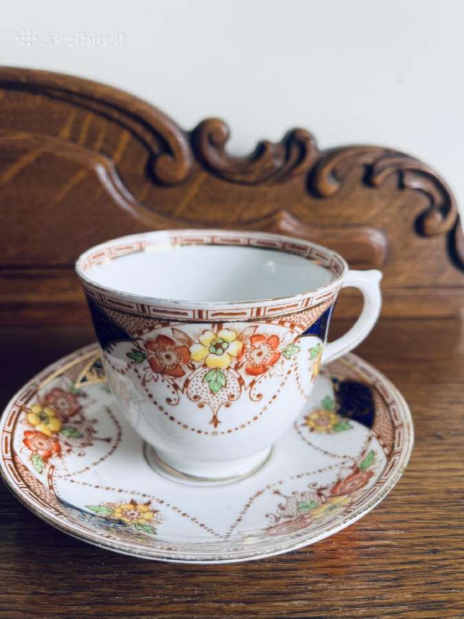 Vintažinis porcelianinis puodelis - nuotraukos Nr. 2