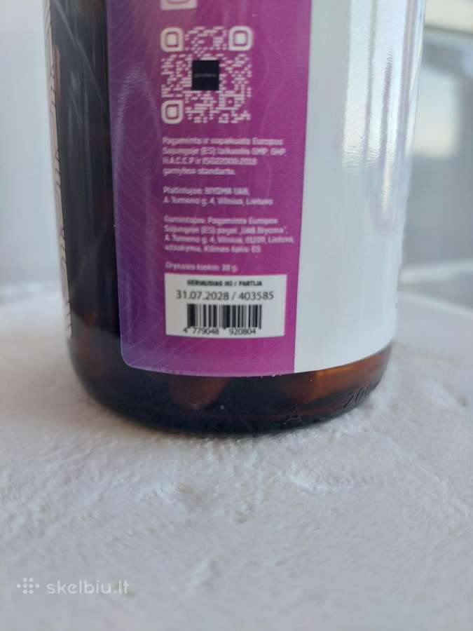 Adaptogenai. Biyoma Shroom Pro, 60 kapsulių - nuotraukos Nr. 2