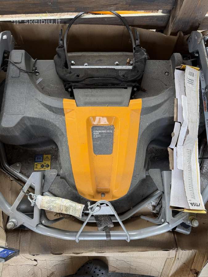 Stiga combi pro110 q plus nauja pjovimo deka