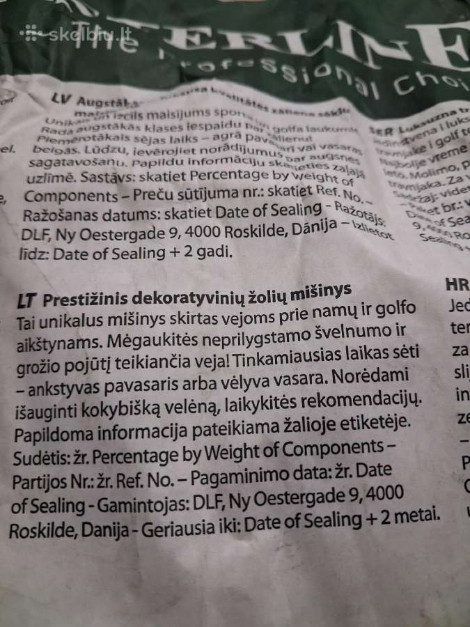 Parduodu žolės sėklą - nuotraukos Nr. 2